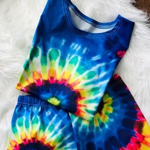 Biker shorts set
